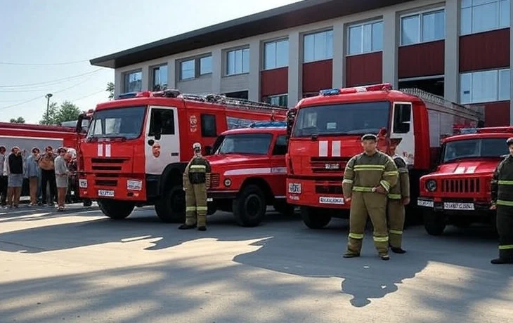 Новый пожарный пост открыт в Голышманово для защиты местных жителей