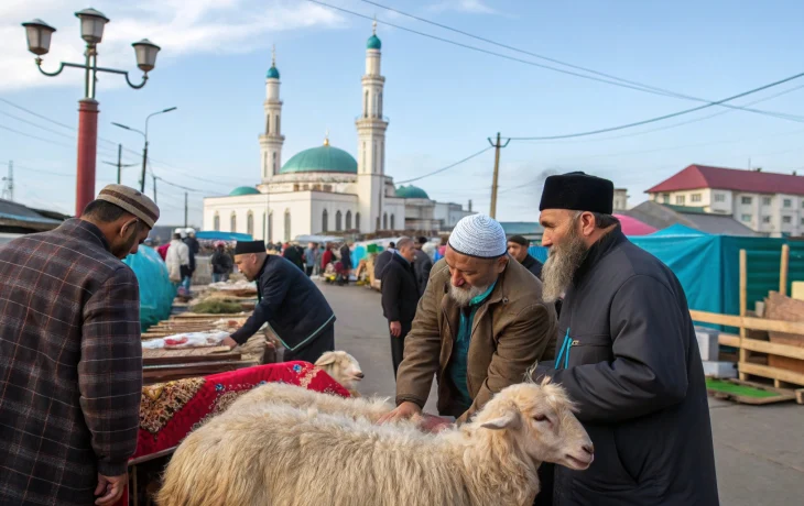 В Татарстане перед Курбан-байрамом активно покупают баранов и коров