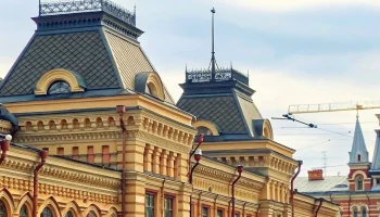 Нижегородская ярмарка вернула исторический облик с установкой &laquo;короны&raquo;