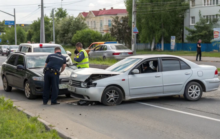 Авария в Барнауле: травмы в ДТП