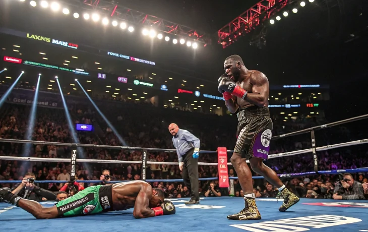 Нью-Йорк: Уайлдер нокаутировал Херндона в главном бою