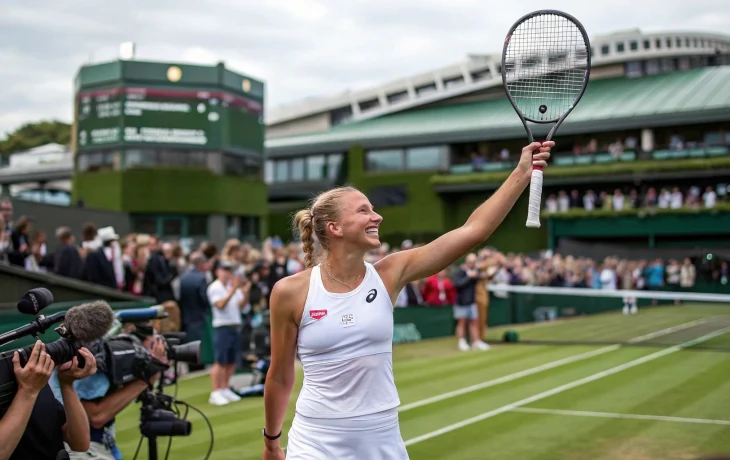 Камилла Рахимова из Лондона вышла в третий круг Уимблдона после победы над Паолини
