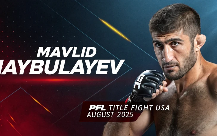 Мовлид Хайбулаев из Дагестана сразится за титул PFL в США в августе 2025