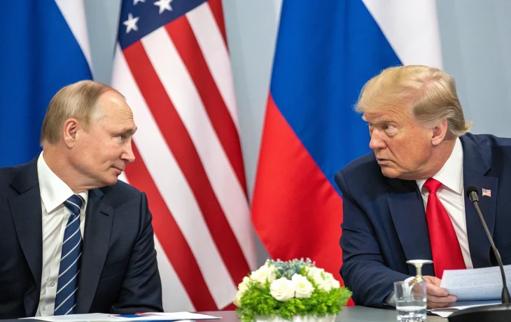 Трамп и Путин договорились о дальнейшем сотрудничестве на переговорах в Анкоридже