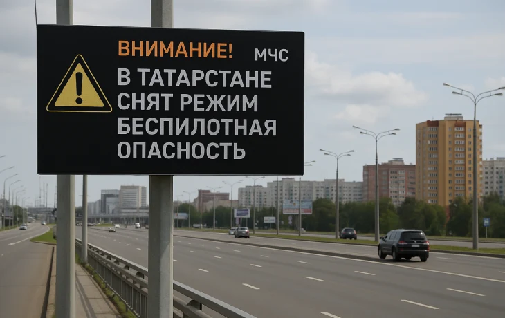 В Татарстане сняли режим &laquo;Беспилотная опасность&raquo;