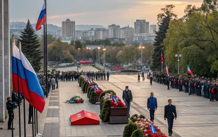 Реквием и награды юнармейцам в День народного единства в Новороссийске