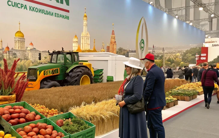 Кубань демонстрирует достижения сельского хозяйства на &laquo;Золотой осени&raquo; в Москве