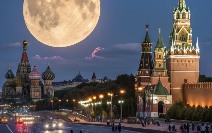 Жители Москвы дважды увидят суперлуние &mdash; когда и как наблюдать редкое небесное явление