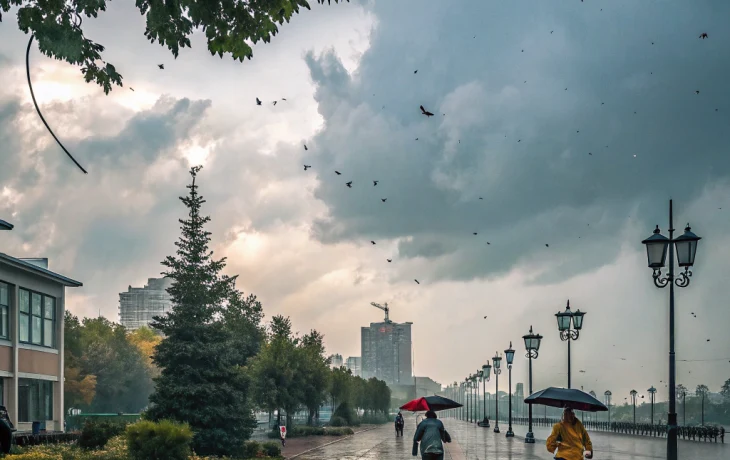На Кубани 27 сентября ожидаются ветер, дожди и похолодание до +22 &deg;C