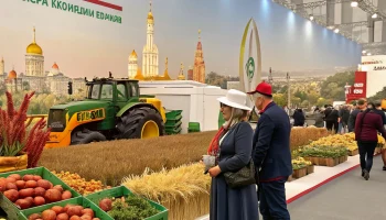 Кубань демонстрирует достижения сельского хозяйства на &laquo;Золотой осени&raquo; в Москве