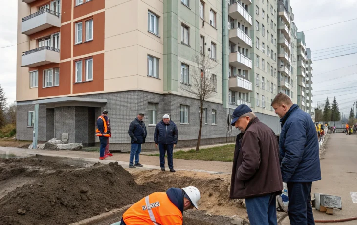 Жильцы краснодарской новостройки страдают из-за отключенной воды и неработающей канализации