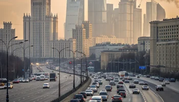 Семибалльные пробки парализовали Москву: водители застряли более часа на ключевых магистралях