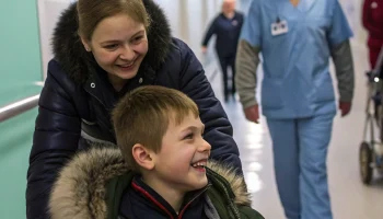 Мальчика из Сочи, пострадавшего от нападения хаски, выписали из московской клиники после полугодовог