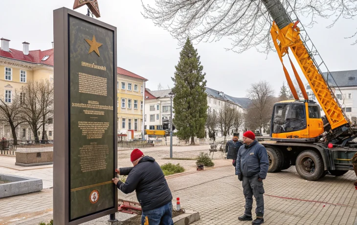 В Геленджике строят памятный знак героям СВО в парке &laquo;70 лет Победы&raquo;