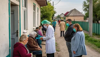 Жителям пригородов Краснодара предлагают бесплатный медосмотр в рамках акции &laquo;Маршрут здоровья&raquo;
