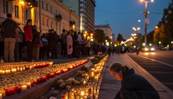 В Новороссийске тысячи свечей зажгли в память о жертвах Беслана