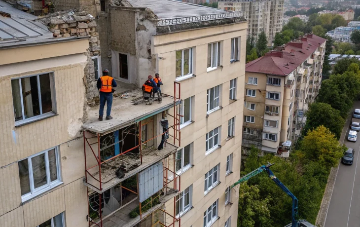 В Новороссийске восстановят дома, пострадавшие от атаки БПЛА, к концу октября