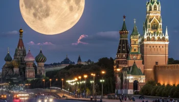 Жители Москвы дважды увидят суперлуние &mdash; когда и как наблюдать редкое небесное явление