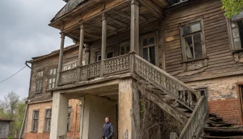 Эксперты решают, можно ли жить в &laquo;танцующем&raquo; Доме с мезонином в Воронеже