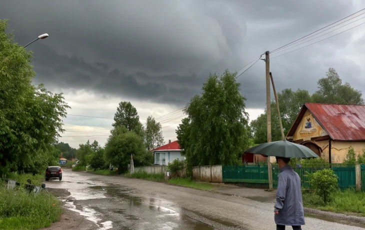 Циклон принесёт дожди и похолодание в Омскую область после сильной жары