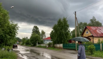 Циклон принесёт дожди и похолодание в Омскую область после сильной жары