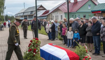 В Таре простились с 101-летним ветераном Михаилом Степулевым &mdash; участником военных действий на восток