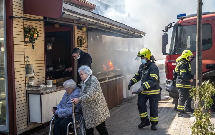 В Воронеже хозяйка ресторана пострадала при пожаре на кухне 7 июня
