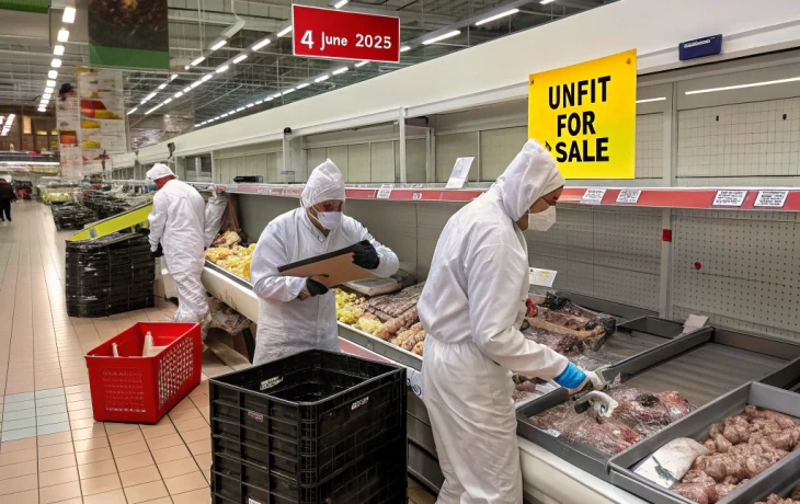 В Омске уничтожили 1,4 тонны опасных продуктов из магазинов сети &laquo;Маяк&raquo;