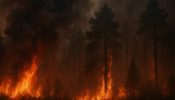 Кубань: 4 класс пожароопасности, предупреждение МЧС 16&ndash;17 августа 2025 г.