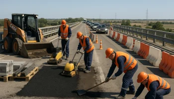 В Ростовской области начали ремонт моста на трассе &laquo;Новороссия&raquo;